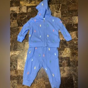 2 piece polo Ralph Lauren set